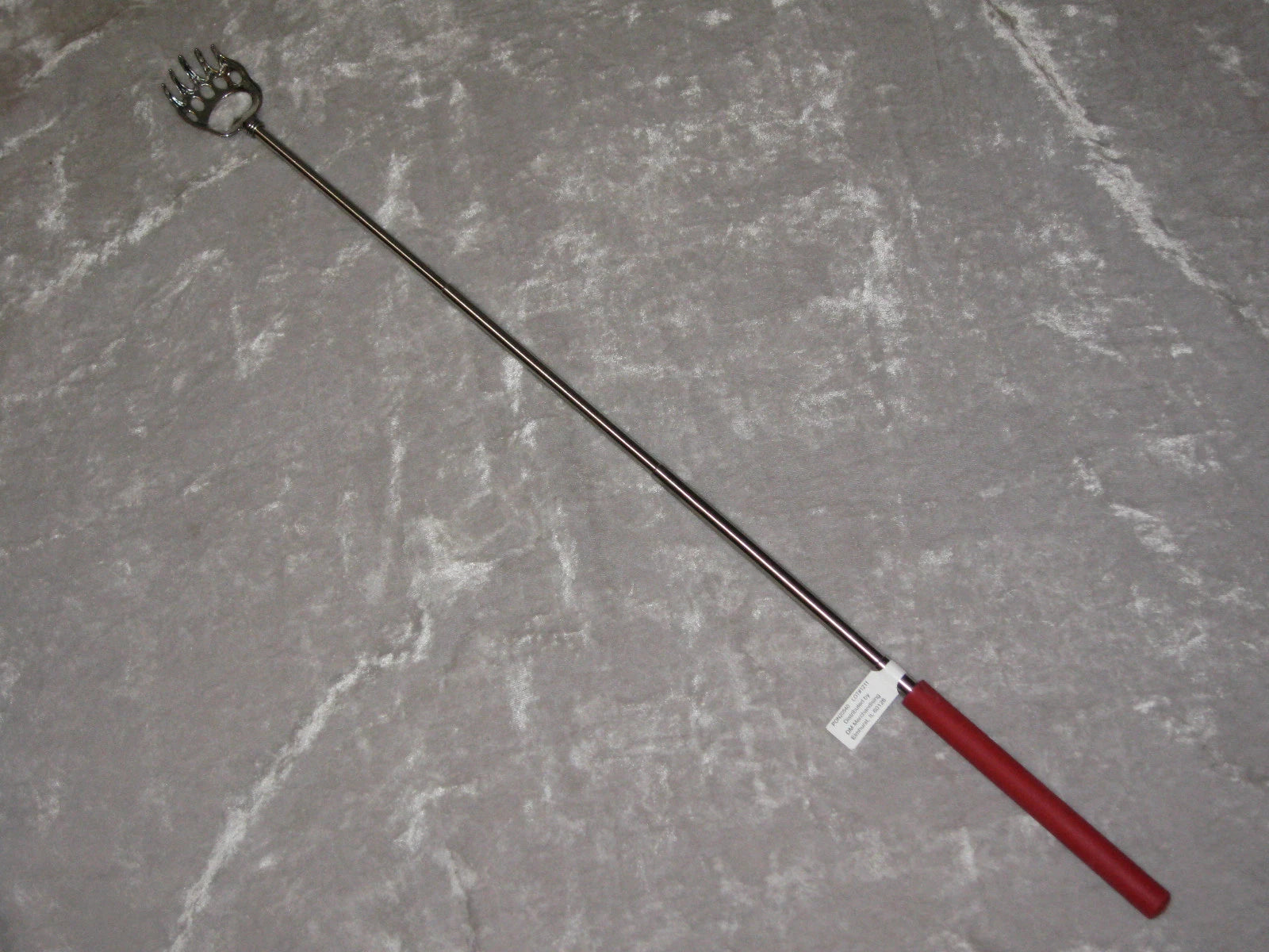 18" Telescopic Back Scratcher Extendable Pocket Claw Metal Compact NEW!