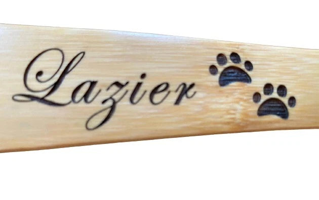 Personalized(Engraved-Edwardian Script font)~19”Wooden Back Scratcher