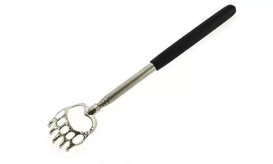 Telescopic BEAR CLAW BACK SCRATCHER Metal Extending Extendable Massager Portable