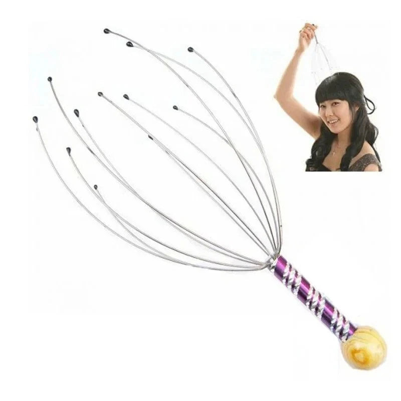 Octopus Head Massager: UK Scalp Scratcher for Relaxation & Healthy Hair