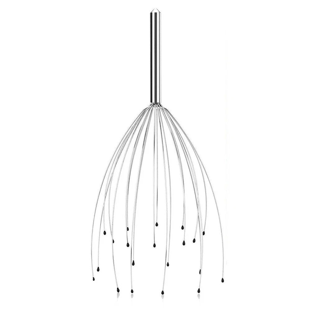 Octopus Head Scalp Massager Claw Scratcher for Stress Relaxation Relief