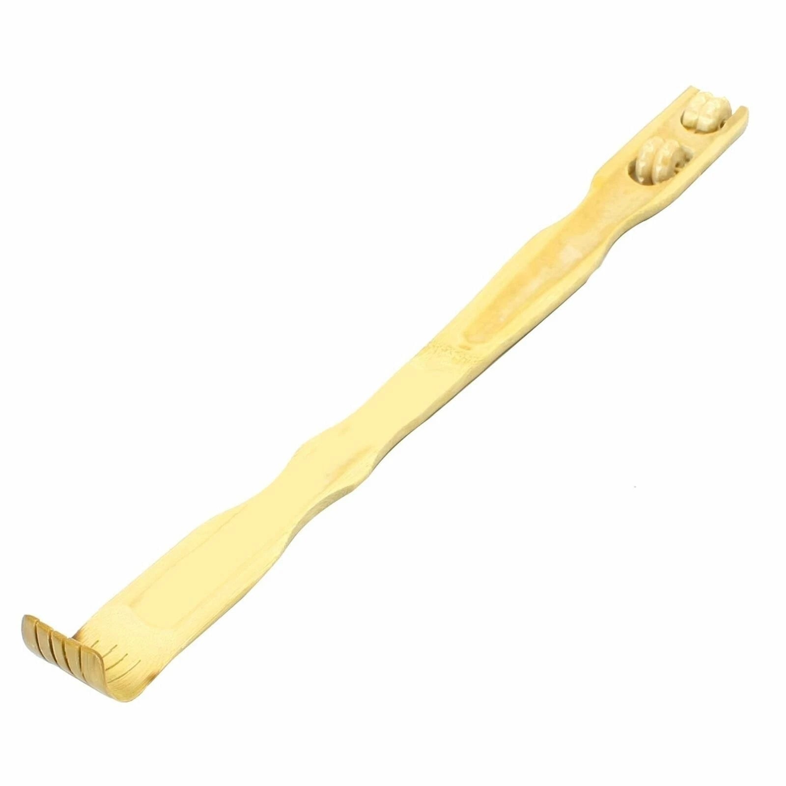 3 Pcs 18" Bamboo Wooden Itch Therapeutic Relaxer Back Scratcher Massage Roller