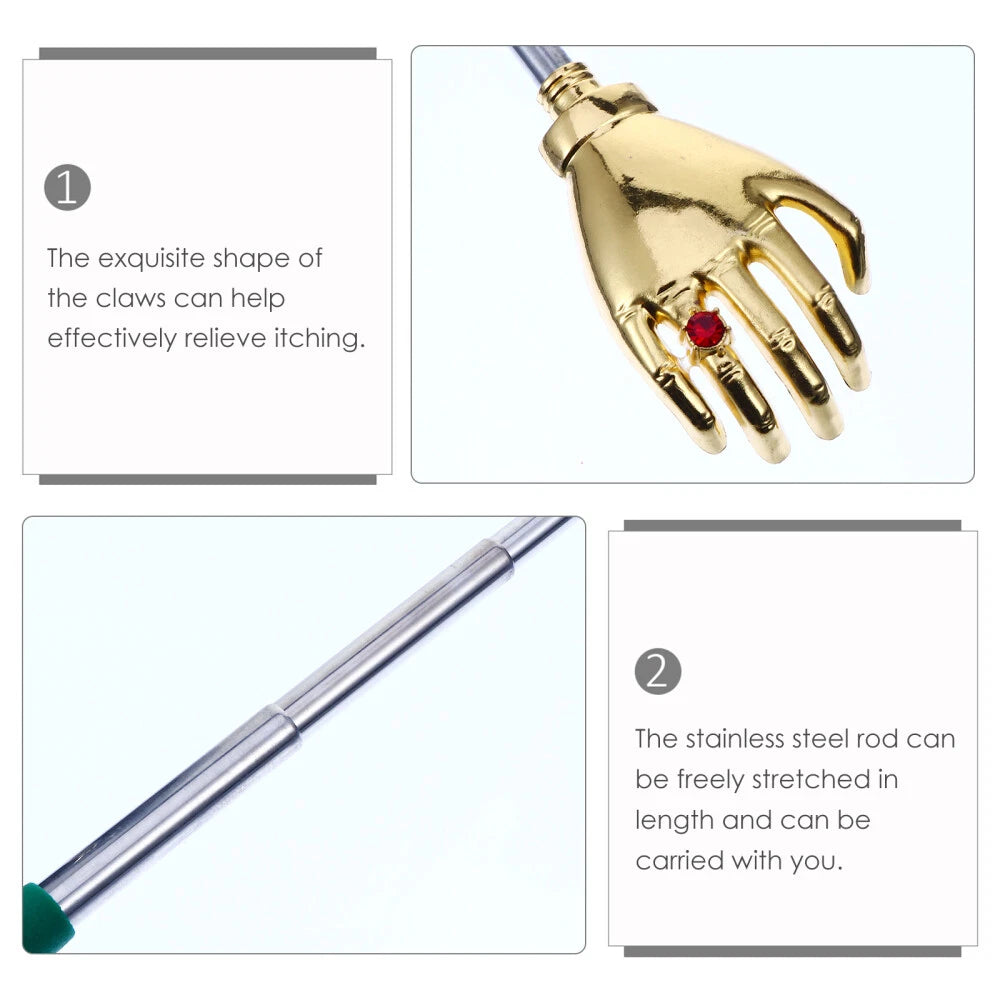 4pcs Back Scratcher Manual Back Massager Claw Scratcher-