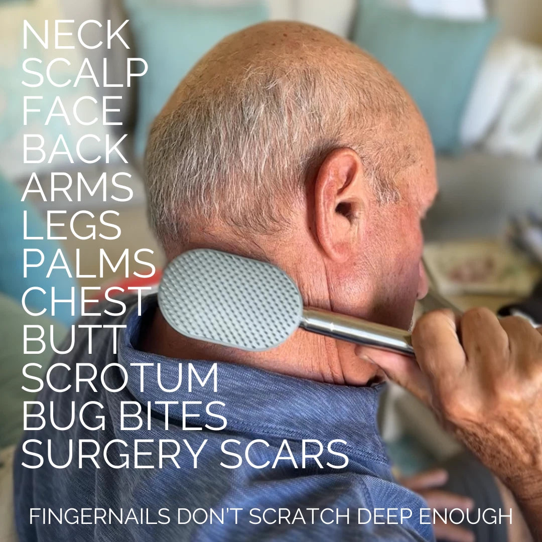 The Extendable Body Scratcher-2 Sided Telescopic Back Scratcher-Feels Amazing!