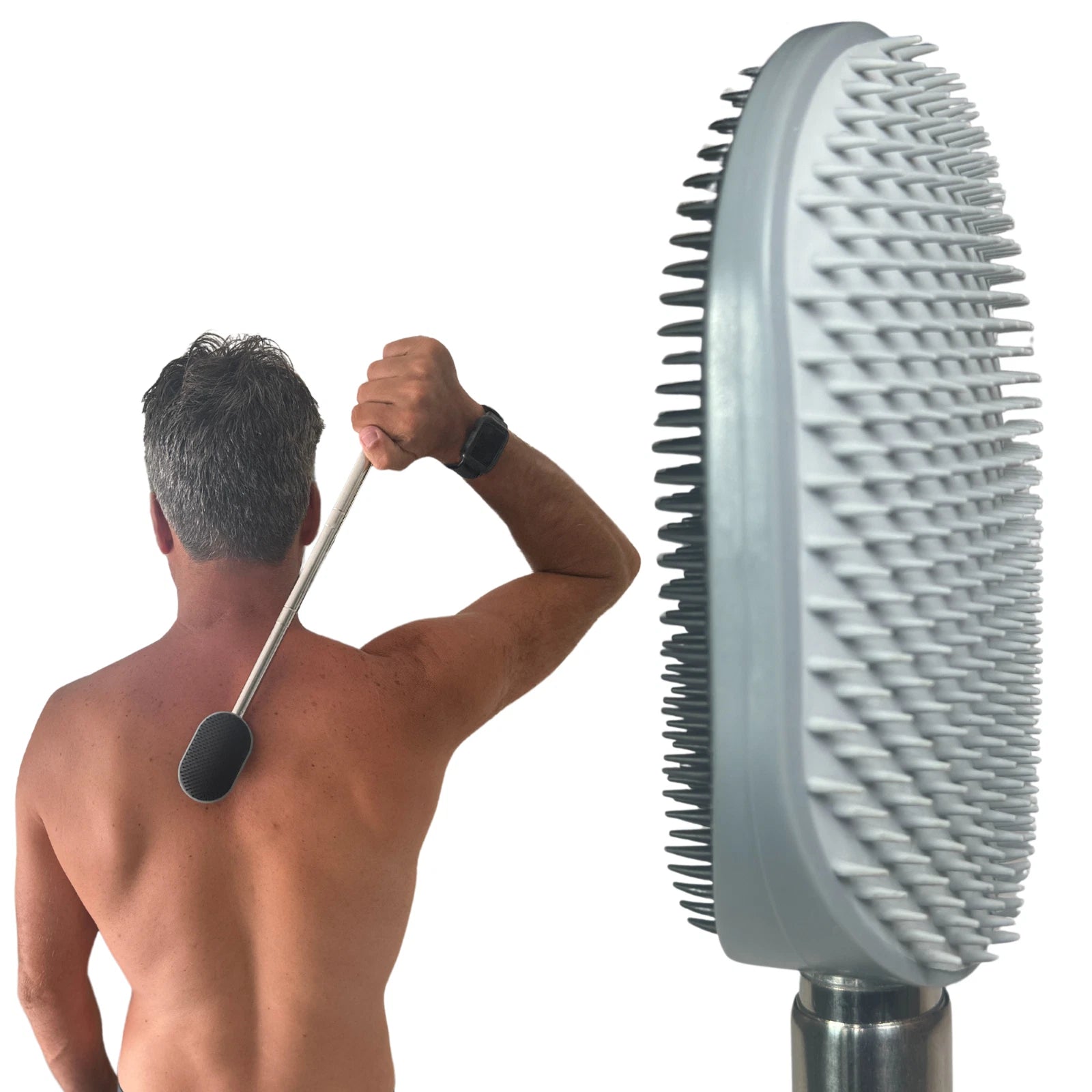 The Extendable Body Scratcher-2 Sided Telescopic Back Scratcher-Feels Amazing!