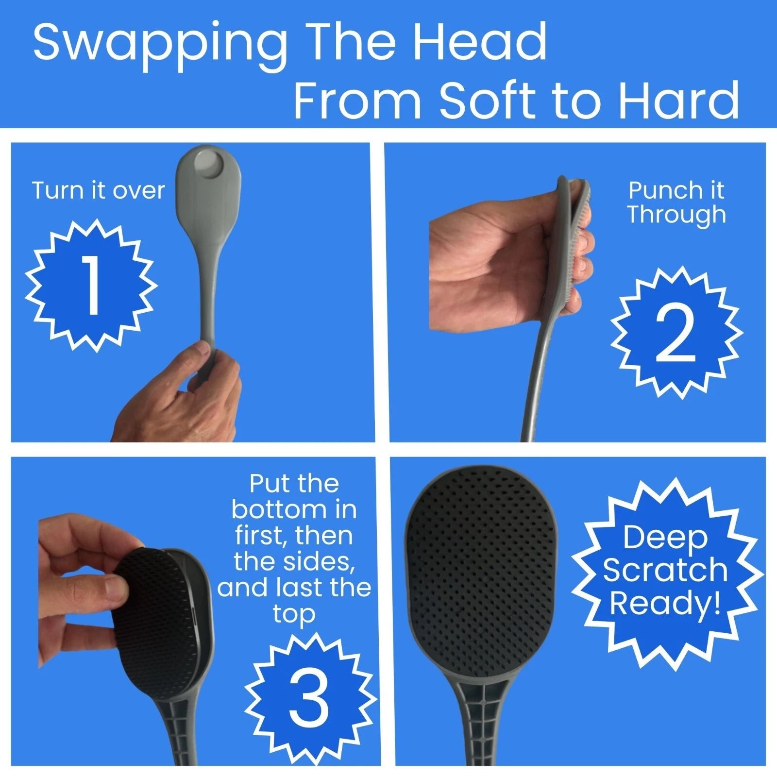World's Greatest Back Scratcher! We Guarantee It Or Your Money Back!