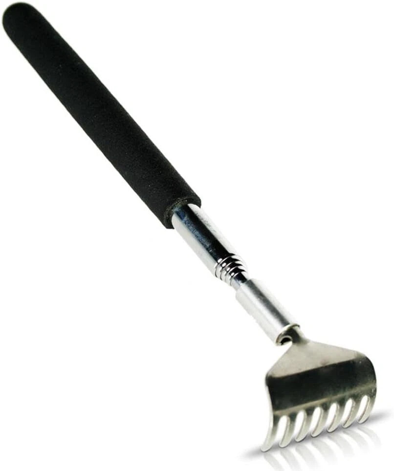 EXTENDABLE BACK SCRATCHER EXTENDING MASSAGER TELESCOPIC CLAW PORTABLE POCKET