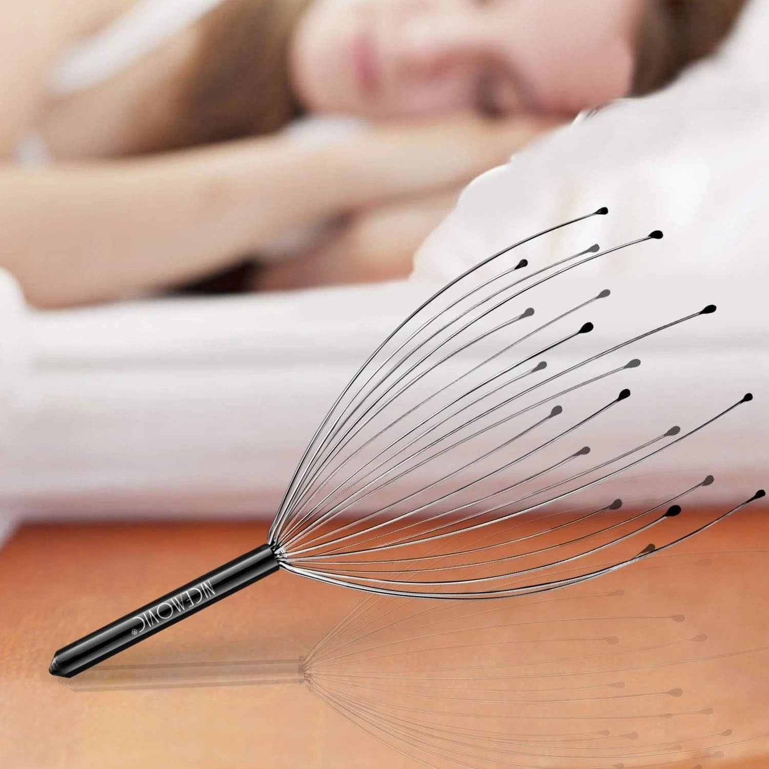 Head Massager Scratcher Tingler with 20 Fingers for Hair Scalp Deep Relaxation..