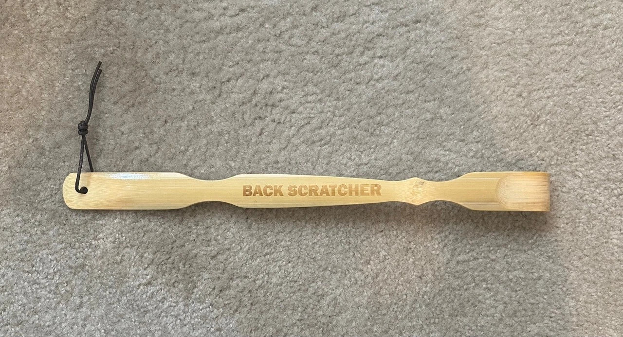 2pc High Quality Natural Bamboo Back Scratcher Long Reach Pick Itch Relief Tool