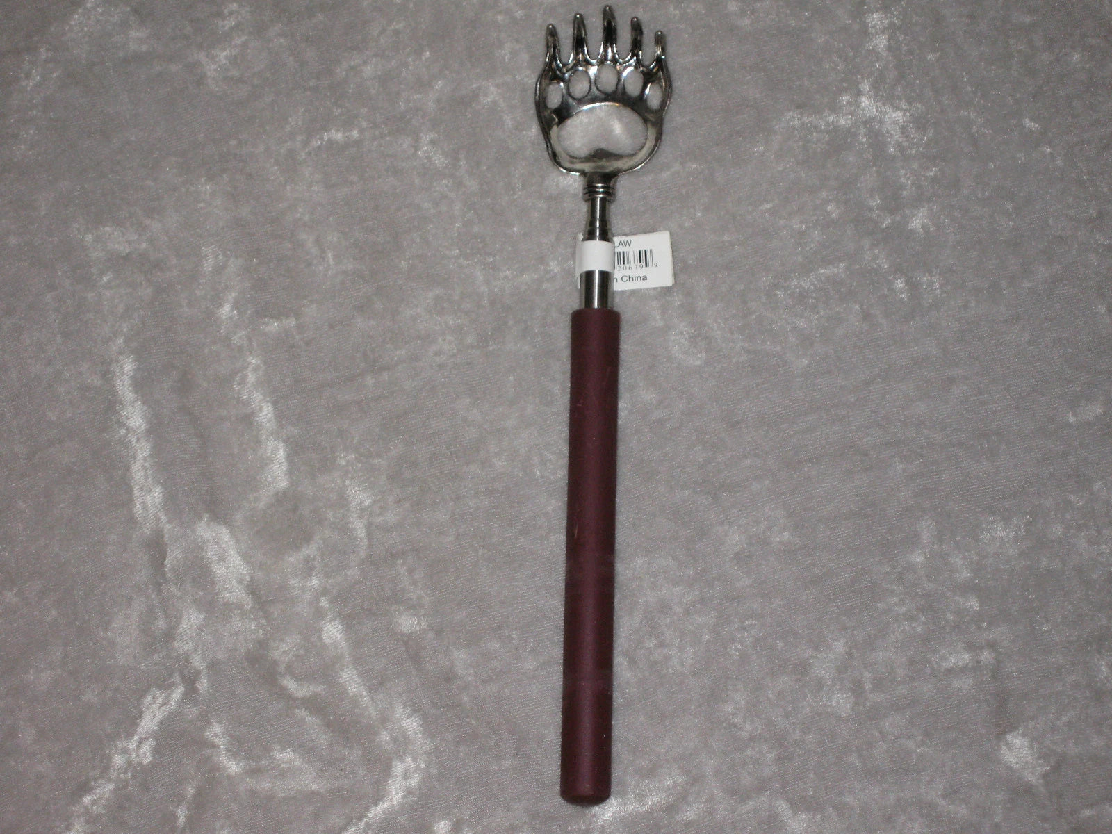 18" Telescopic Back Scratcher Extendable Pocket Claw Metal Compact NEW!