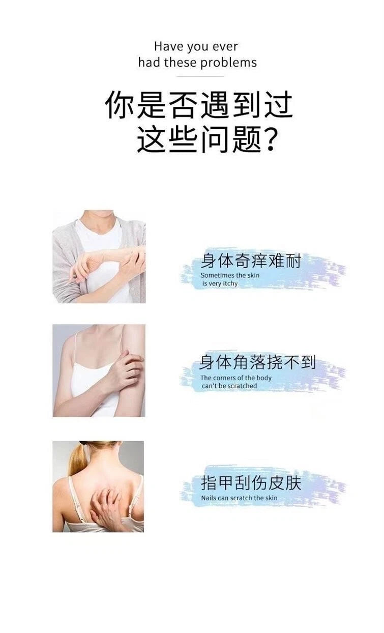 RAKE BACK SCRATCHER cowhorn Extending Massager Telescopic Portable