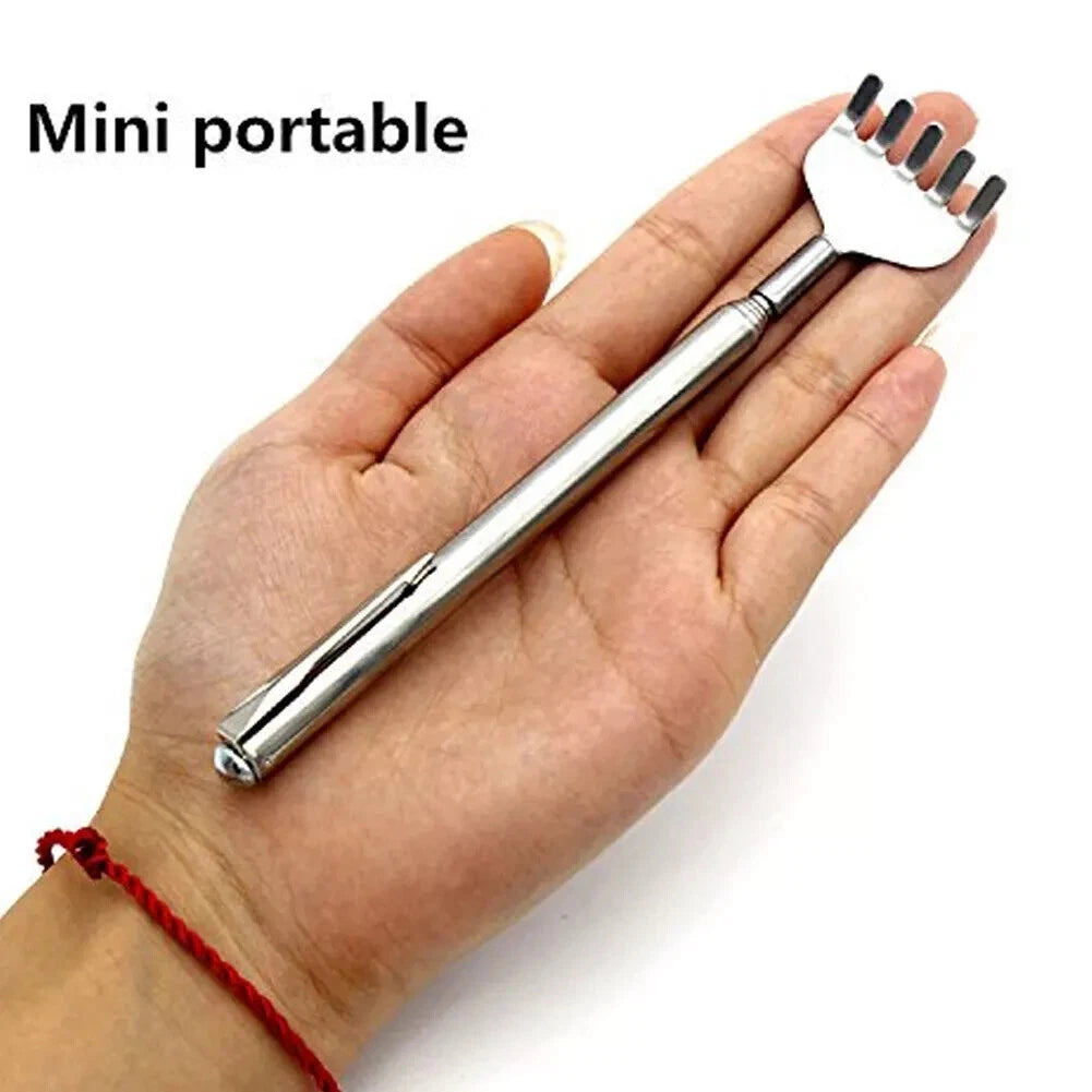 Back Scratcher Retractable Telescopic Stainless Steel Shipped from UK
