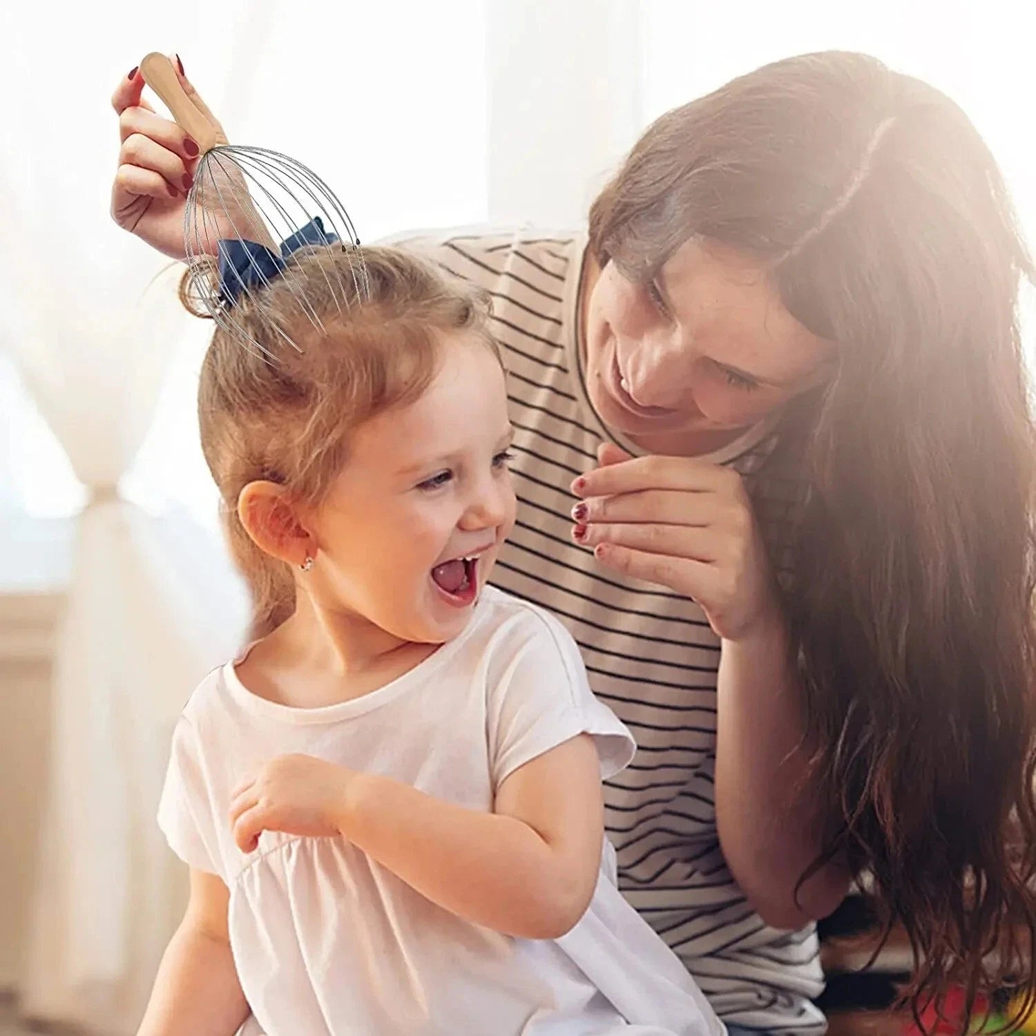 Octopus Scalp Massager - Relaxing Head Scratcher Stress Relief Hair Health UK