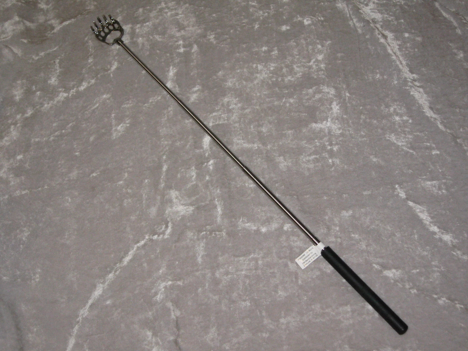 18" Telescopic Back Scratcher Extendable Pocket Claw Metal Compact NEW!