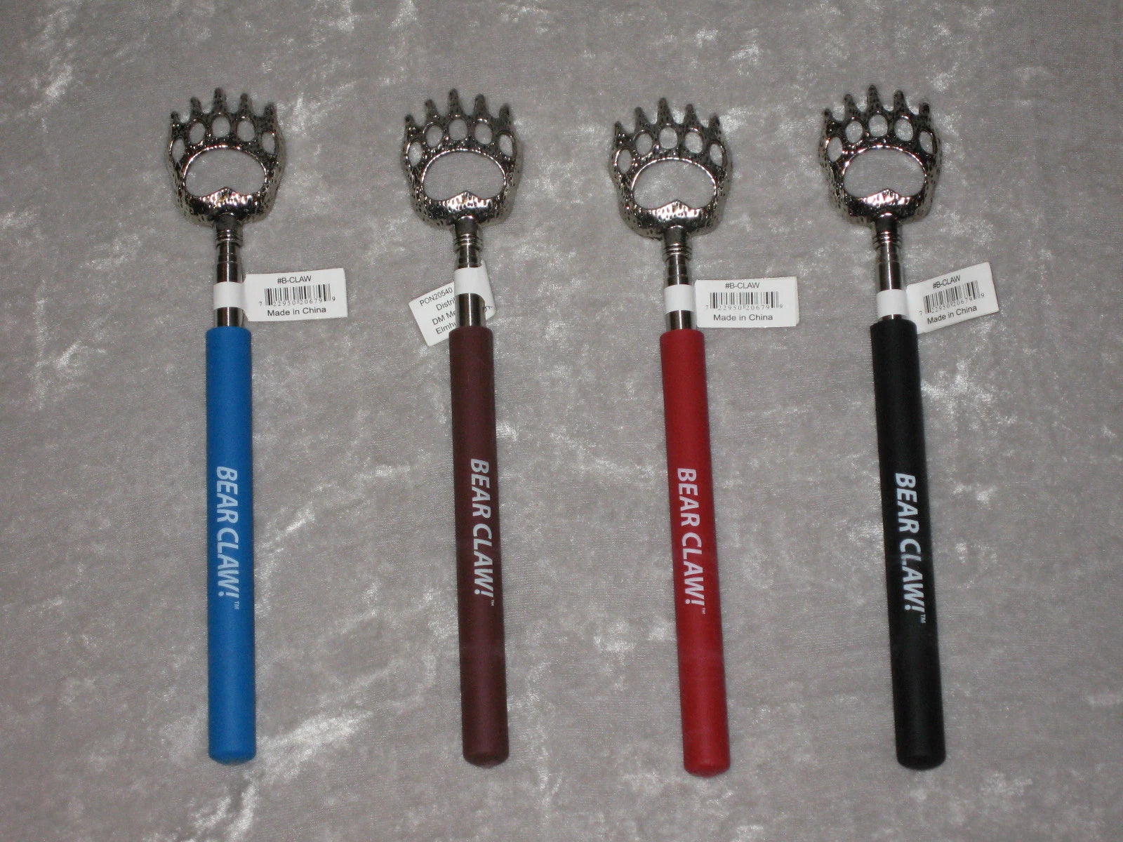 18" Telescopic Back Scratcher Extendable Pocket Claw Metal Compact NEW!