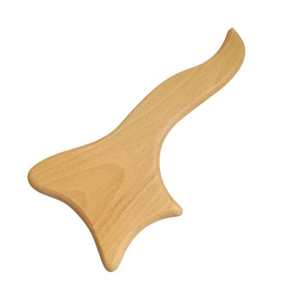 Professional Body Scraper Wood Meridian Massager Gua Sha Board  Therapy