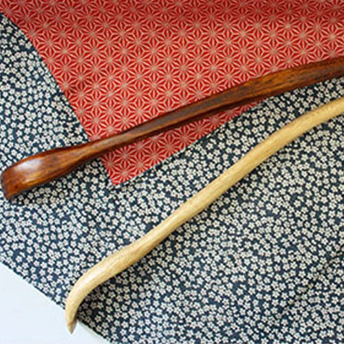 100% Natural Wood Back Massager Scratcher Normal Type designed in Japan
