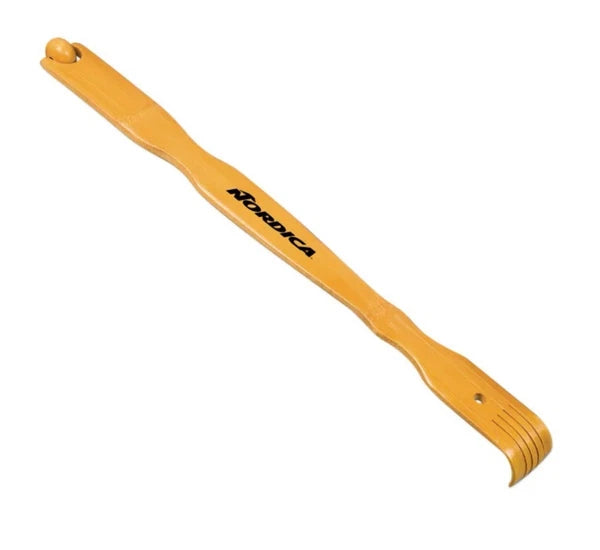 Custom Wooden Back Scratcher with Massage Roller – Relaxation Tool