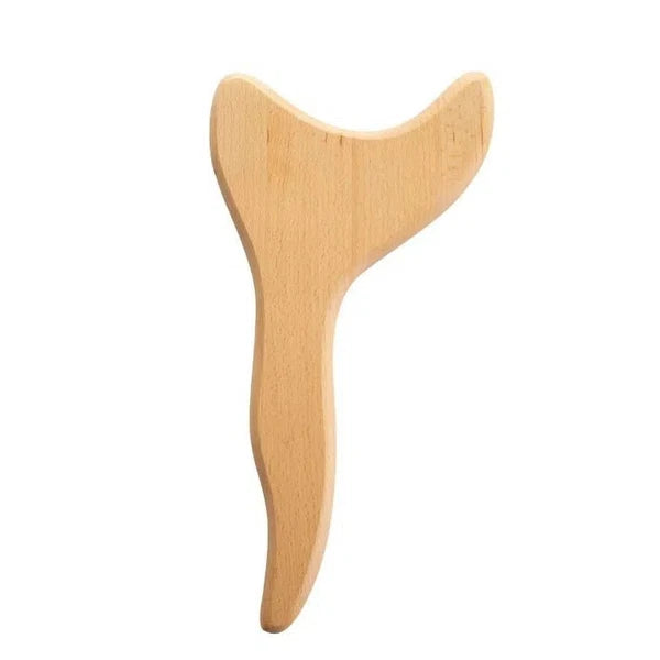 Professional Gua Sha Board Wood Meridian Massager Body Scraper  For Full Body