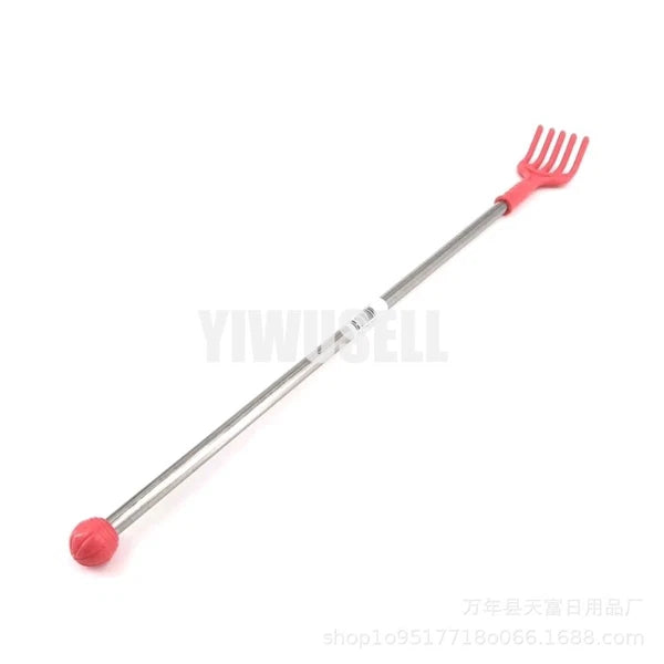Back Scratcher 44cm Assorted Colours Metal Plastic Massager Itch Portable NEW