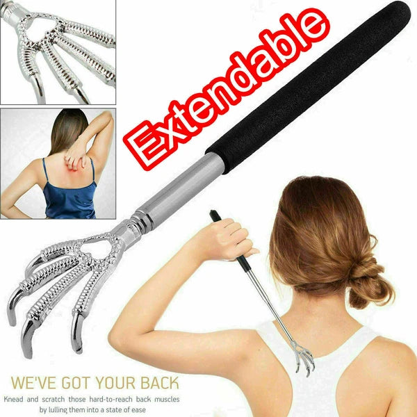 Adjustable 58cm Extending Back Scratcher Massager Telescopic Portable Massage UK