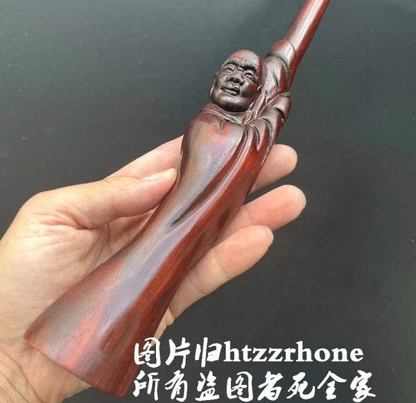 16" Rosewood Back Scratcher Itch Massager Health Care Long Reach Pain Relief