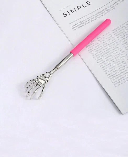 EAGLE CLAW/RAKE BACK SCRATCHER Metal Extending Massager NEW Telescopic Portable