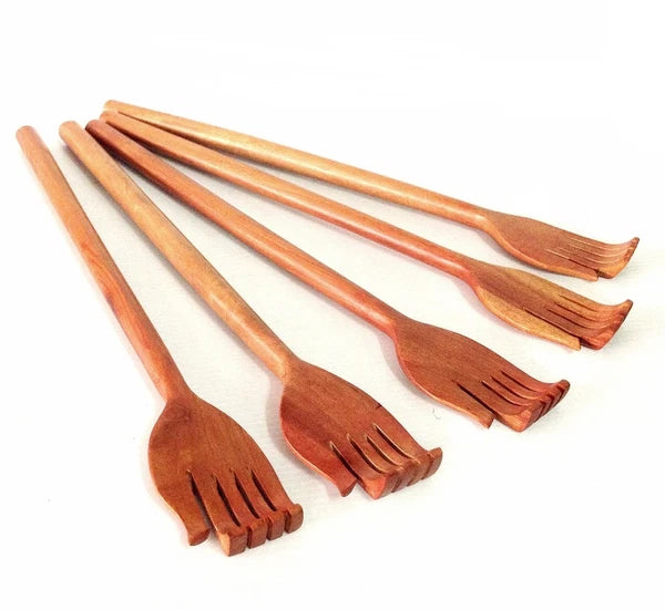 Back Scratcher New Wood Thai Vintage Handmade Stick Body Massager Wooden Gift
