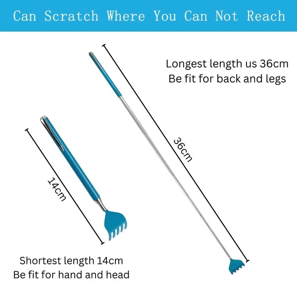 36cm Extendable Back Scratcher Home Essential Retractable Portable Tickler Gift