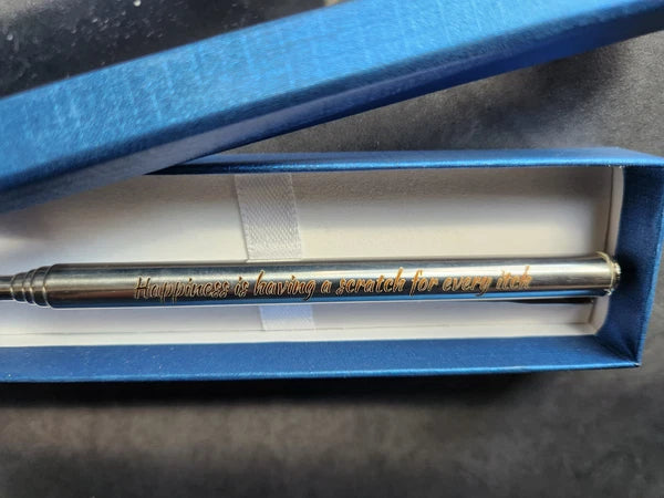 Personalised Custom Engraved Telescopic Back Scratcher - Personalized Gift