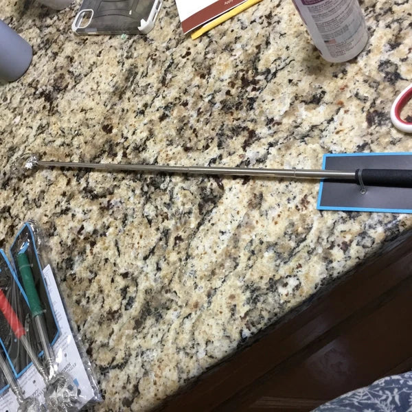 New 3 Pc. Metal Back Scratcher Back Extendable Massager Bear Claw Stocking Stuff