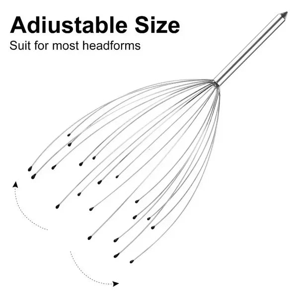 Octopus Scalp Massager – Relaxing Head Scratcher for Stress Relief & Hair Health