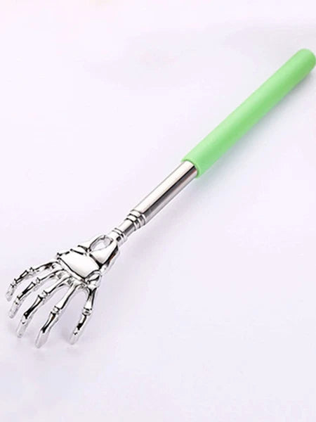 EAGLE CLAW/RAKE BACK SCRATCHER Metal Extending Massager NEW Telescopic Portable