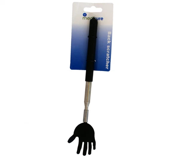 Novelty Hand Metal Back Scratcher Extending 71cm Adjustable Arm Portable Massage
