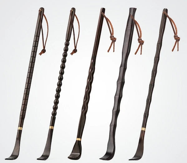 Ebony Wood Back Scratcher Itch Massage Health Care