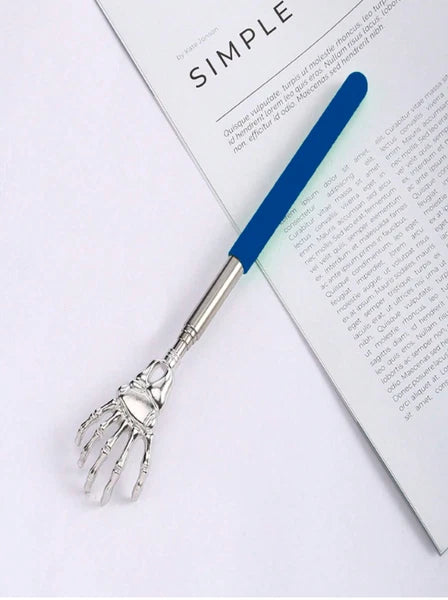 Extendable Back Scratcher Metal Telescopic Eagle Claw Portable Black Massager UK