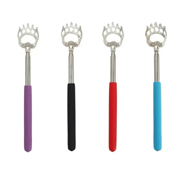 6 pack - NuvoMed Bear Claw Telescopic Metal Extendable Back Scratcher Massager