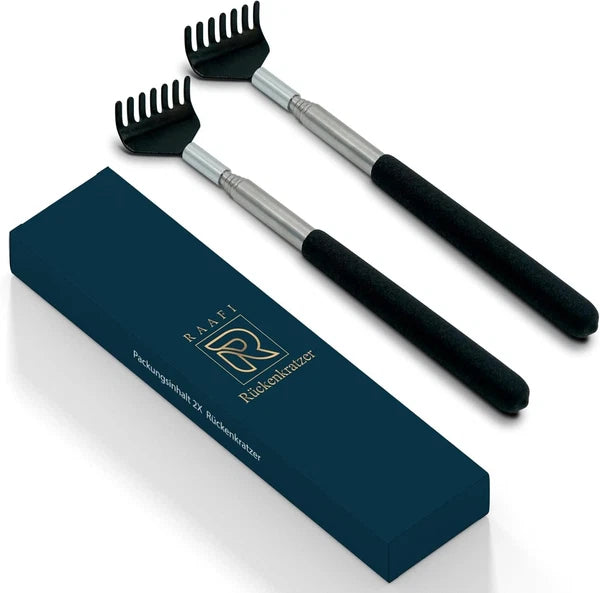 2 Pack Back Scratcher Against itching. Stainless Steel Back Scratcher for Women