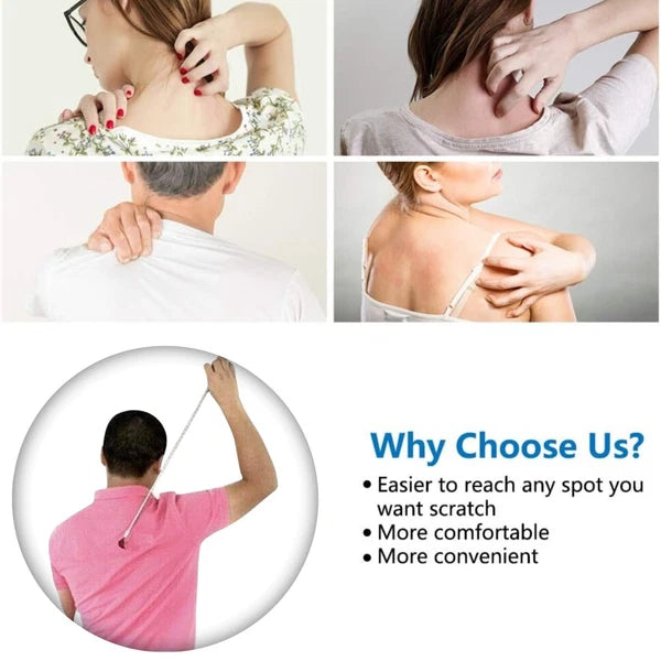 36cm Extendable Back Scratcher Home Essential Retractable Portable Tickler Gift