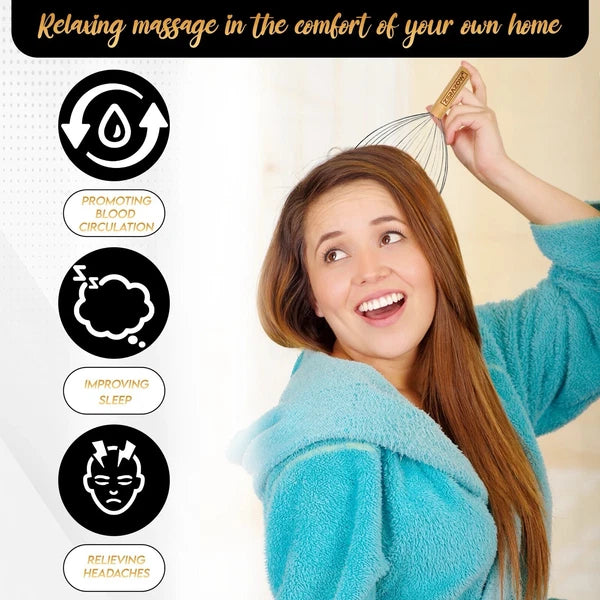 ZERAZOW® Telescoping Back Scratcher 9Pcs Set Includes | Backscratcher for Men