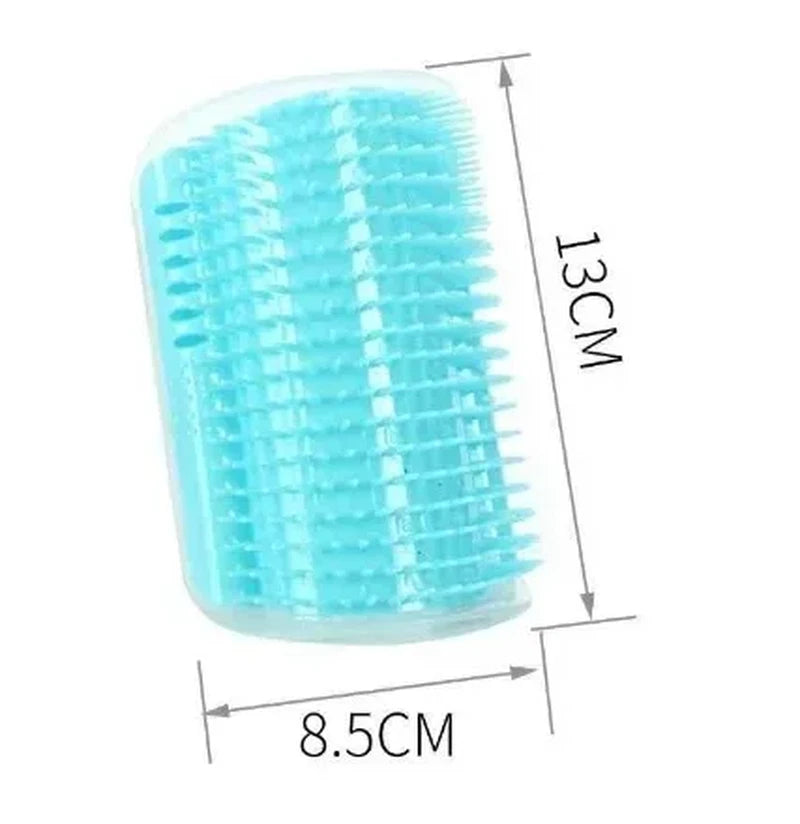 Cat Corner Brush Comb Massager for Cat Arch Plastic Scratcher Remove Hair Comb G