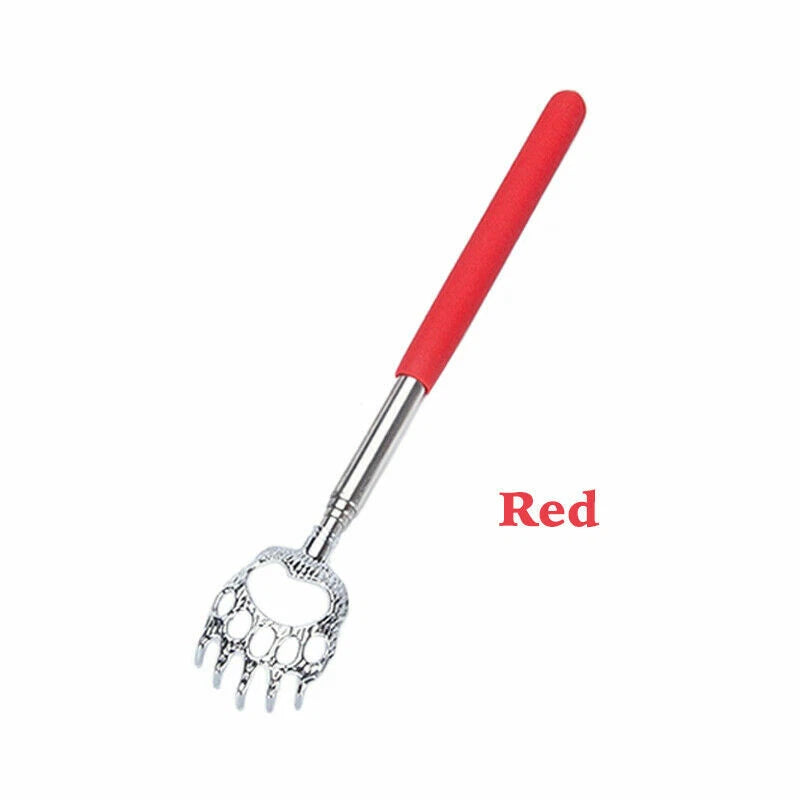 BEAR CLAW BACK SCRATCHER Metal Extending Extendable Massager Portable Telescopic