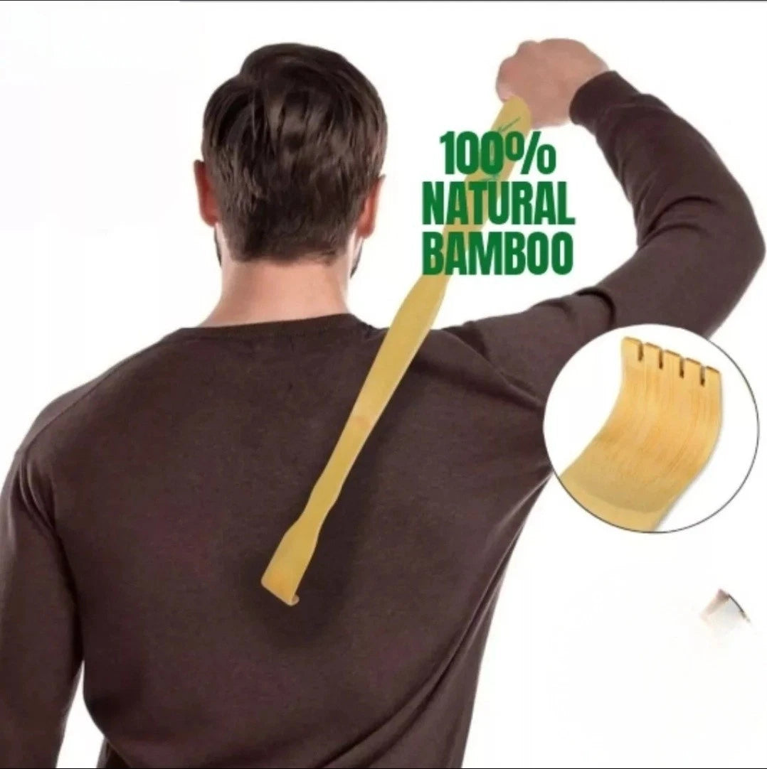 2pc 17" Bamboo Back Scratcher w/ Two Long Scratchers BT1