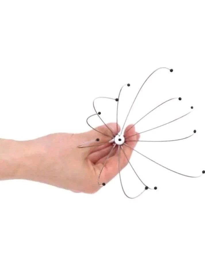 Head Massager Relaxing Head  Scratcher for Scalp Stress Relief & Hair Health