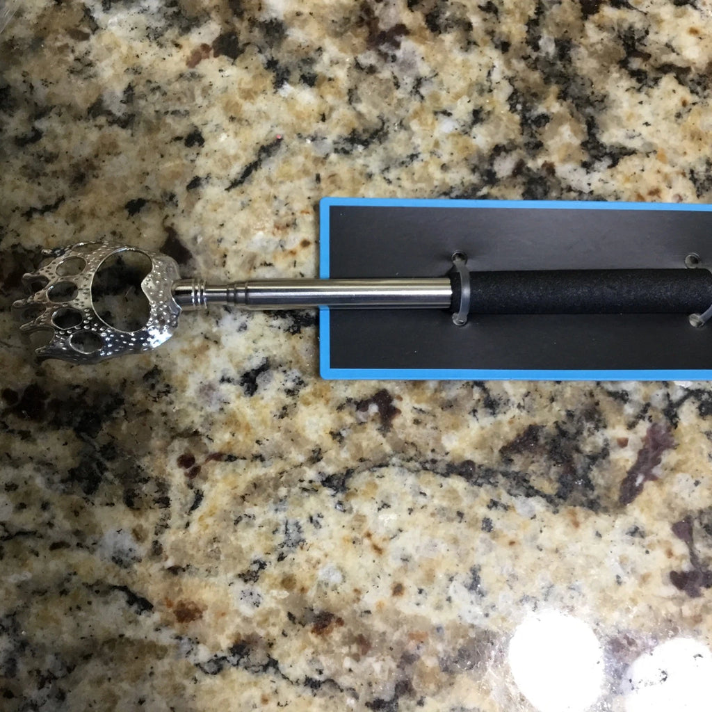 New 3 Pc. Metal Back Scratcher Back Extendable Massager Bear Claw Stocking Stuff