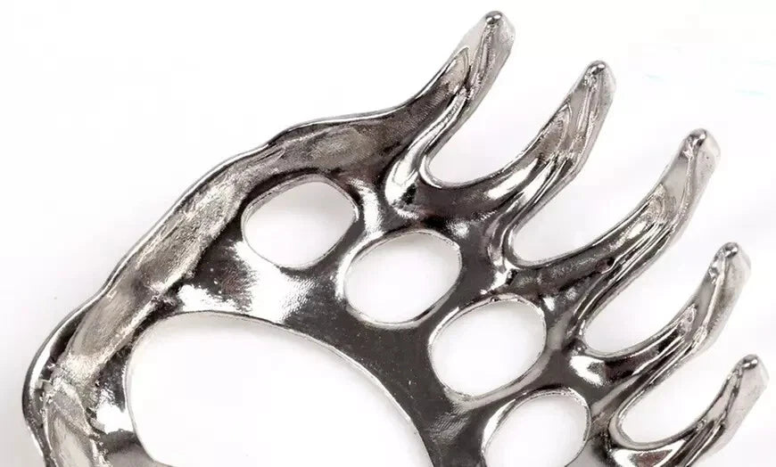 Telescopic BEAR CLAW BACK SCRATCHER Metal Extending Extendable Massager Portable