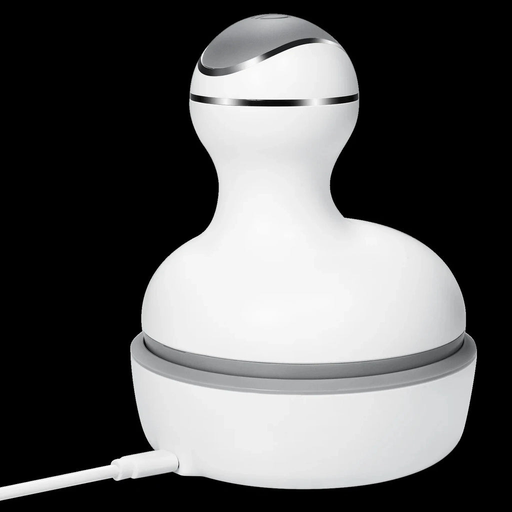 Electric Cordless Hair Scalp Massager Handheld Portable Head Scratcher Massage