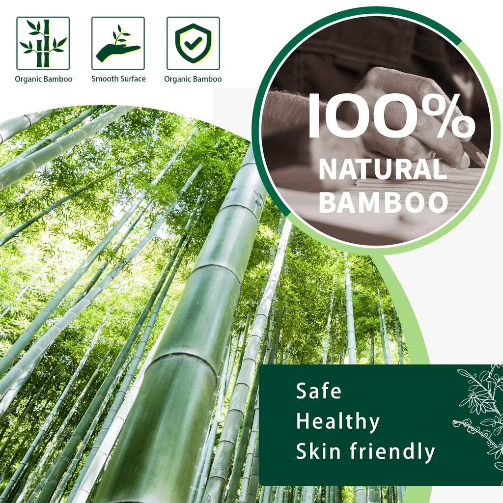 Renook Oversized Back Scratcher Wooden Body Scratcher with 22 Long Curved