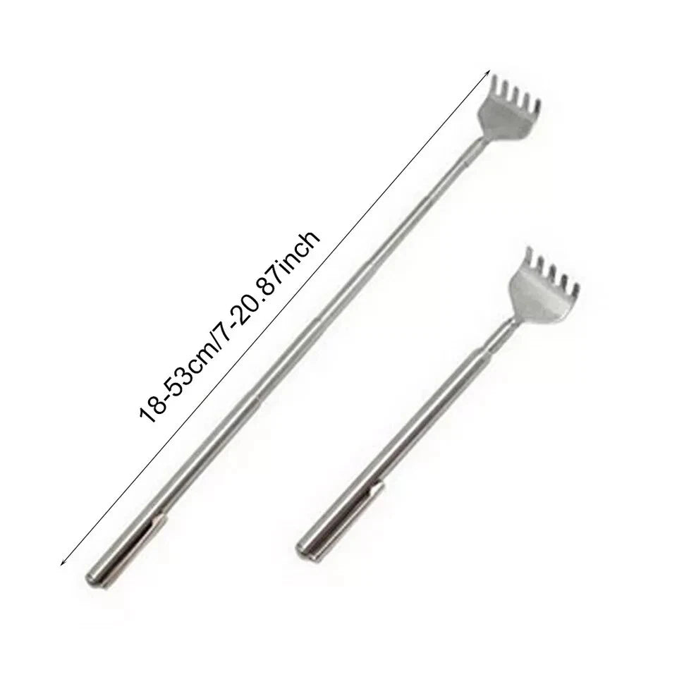 Back Scratcher Retractable Telescopic Stainless Steel Shipped from UK
