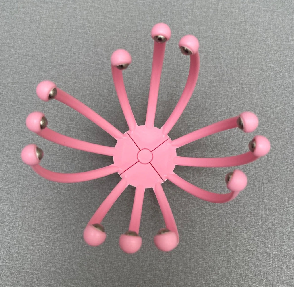 Head Massager Scratcher Neck Massage Scalp Relax Calm Stress Relief Octopus